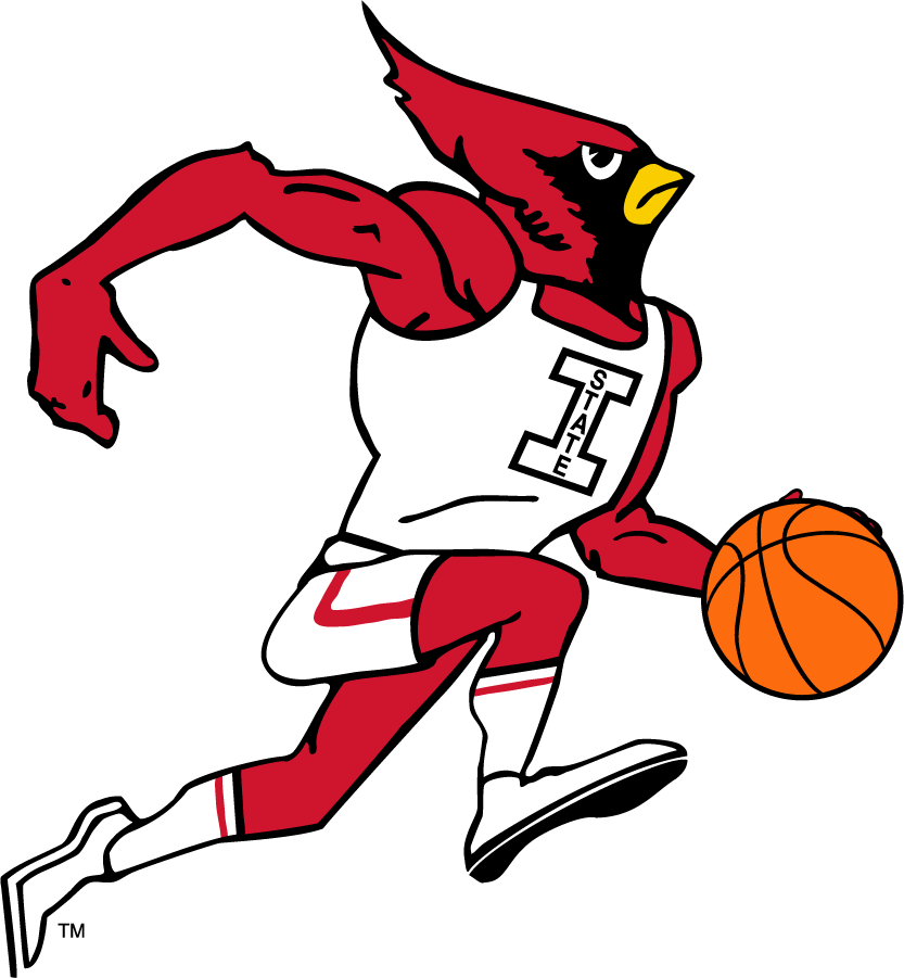 Illinois State Redbirds 1966-1979 Secondary Logo diy DTF decal sticker